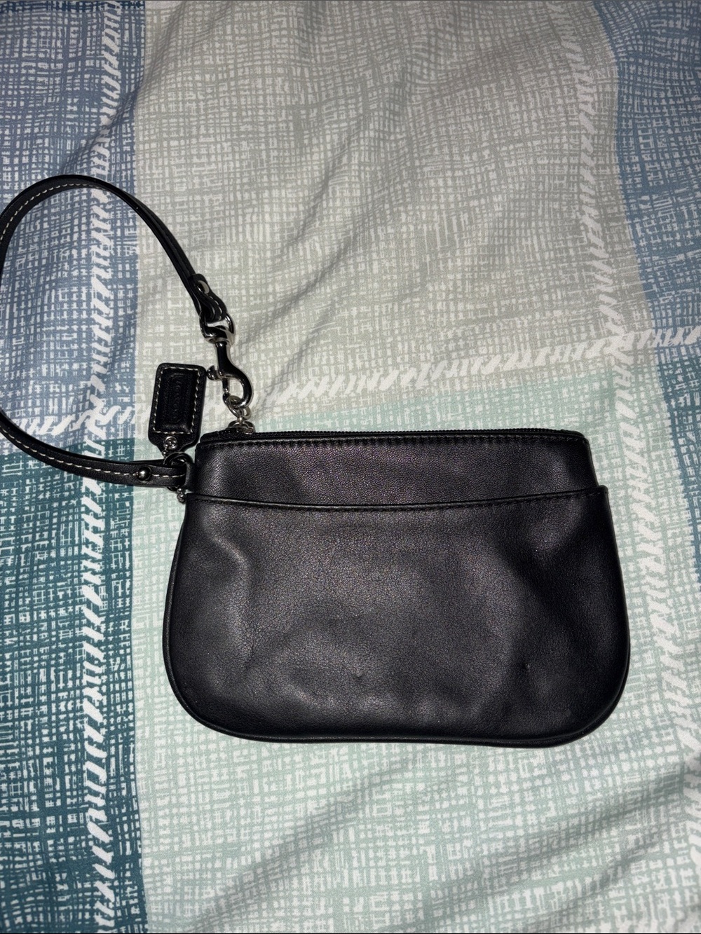 Coach Black Women's Wristlet Bag